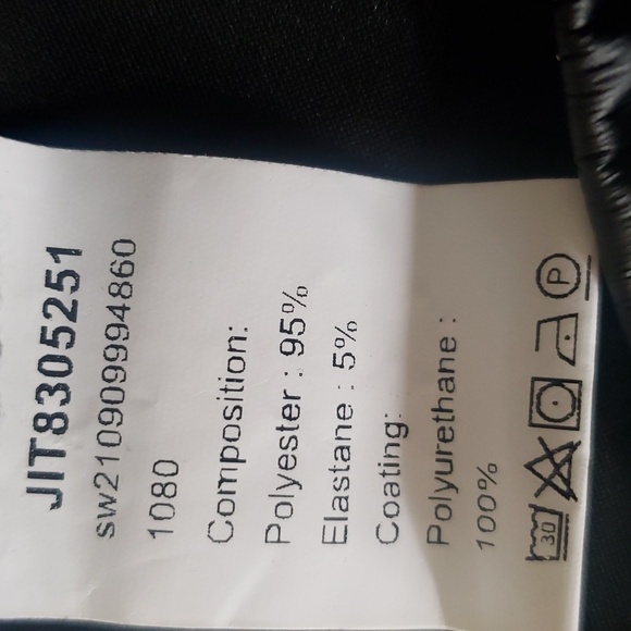 Black polyester pant very soft and very cute - Picture 4 of 4